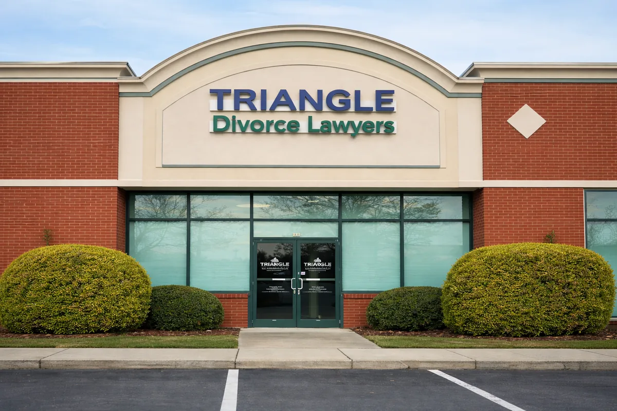 Exterior of the Triangle Divorce Lawyers Clayton, NC office